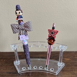 Decorative bead Pens Stranger Things Eleven and Demogorgon